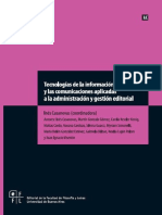 Tecnologías de La Información y Las Comunicaciones Aplicadas A La Administración y Gestión Editorial - Interactivo - 0 PDF