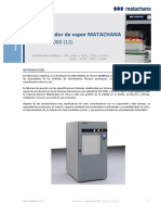 Autoclaves Matachana Serie S PDF