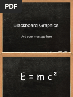 Blackboard Graphics Template