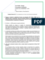 La Evaluación en El Marco de La Formación Profesional