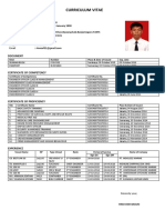 Curriculum Vitae: Personal Data