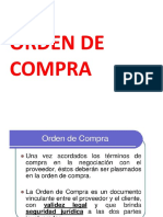 Orden de Compra