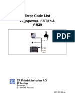 ZF - Error Code List