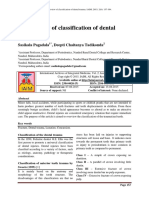 Dental Fracture Classification PDF