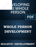 Developing The Whole Person