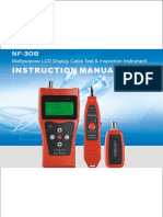 Instruction Manual: Multipurpose LCD Display Cable Test & Inspection Instrument