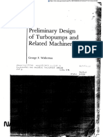 Preliminary Design of Turbopumps and Related Machinery - NASA PDF