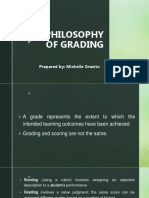 Philosophy of Grading