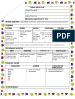 Lesson Plan - 4°. WH Questions