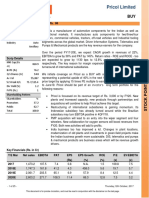 Pricol Limited - Broker Research - 2017 PDF