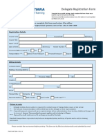 Form Daftar Pelatihan