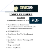 Under Pressure SLIDES IRE 2019