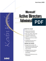 Kevin Kocis - Microsoft Active Directory Administration (Sams White Book Series) - Sams (2000)