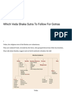 Which Veda Shaka Sutra To Follow For Gotras - Ramani's Blog