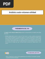 Analisis Del Costo-Volumen - Utilidad