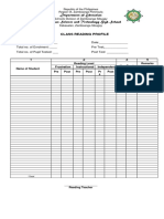 Class Reading Profile