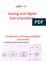 Analog and Digital Instrumentation