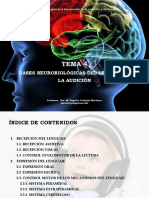 Tema 4. Bases Neurobiológicas Del Lenguaje y La Audición