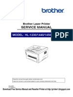 Brother HL-1230, HL-1440, HL-1450, HL-1470N SM PDF