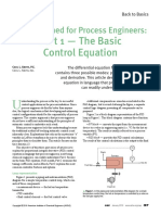 PID Explained For Process Engineers - Part 1 - The Basic Control Equation PDF