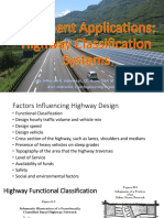 1.1 Pavement Applications - Highway Classification System