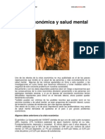 Crisis Economica y Salud Mental