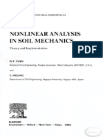 Nonlinear Analysis in Soil Mechanics: and e Enta