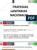 Estrategias Sanitarias