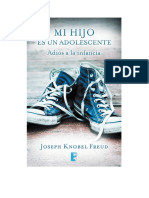 MI HIJO ES UN ADOLESCENTE. Joseph Knobel Freud