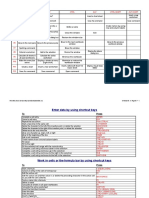 Function Keys in Microsoft Excel