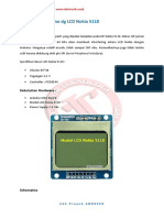 Interfacing Arduino DG LCD Nokia 5110