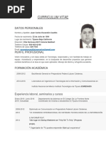 CURRICULUM VITAE-Escandon Castillo Juan Carlos (2019)