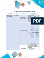 Anexo Matriz para La Identificación de Condiciones de Trabajo