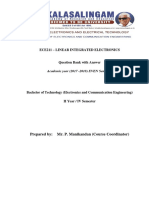 ECE211 Question Bank With Answer