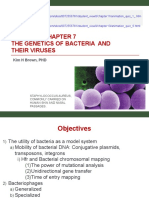 Bi 341 Chapter 7 Bacterial Genetics