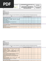 Lista de Chequeo Auditoria Calidad