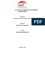 Plan de Mejora para El Aprendizaje Autónomo Universitario