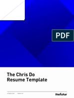 Chris Do Resume Template