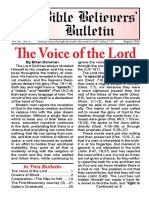 08-Aug Bible Believers Bulletin 