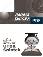 Modul Intensif Utbk Bahasa Inggris Ipa