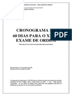 Cronograma 60 Dias Xxvii