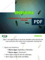 Spirulina Cultivation General Information