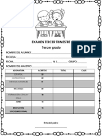 Examen de Tercero