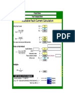 Available Fault Current Calculation: Project Name Your Company Name