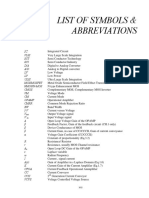 05 - List of Symbols