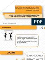 Clase 01 - Introducción A La Fotogrametría - Fotointerpretación PDF