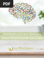 Montessori em Casa