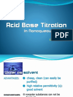 3 - Acid Base Titration in Nonaqueous - DSW