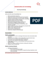 QVS Comm Grooming 2days Course Content v1.0