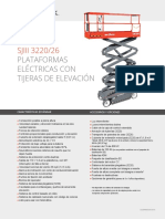 Tijera Electrica 8 Metros 3220 Sky Jack